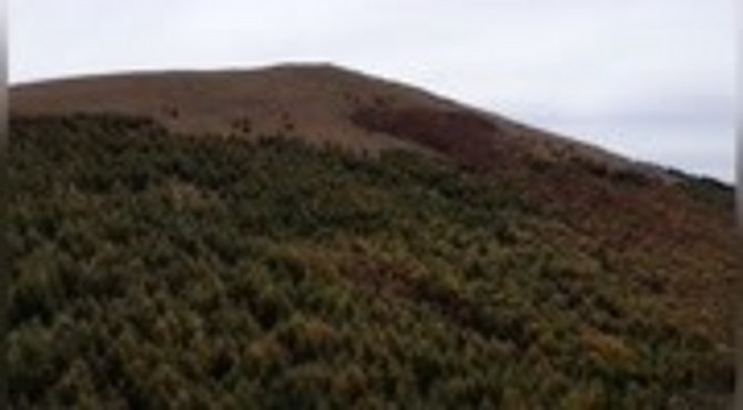 【美翻了!空中看北京冬奥会高山滑雪场工地】换个角度看海坨山！航拍视频看这里——#谁还没个隐藏技能