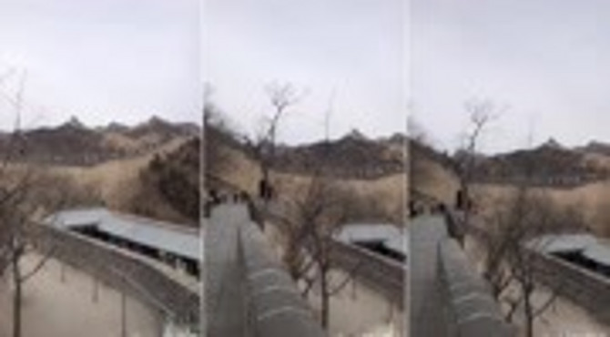 冬日八达岭长城
