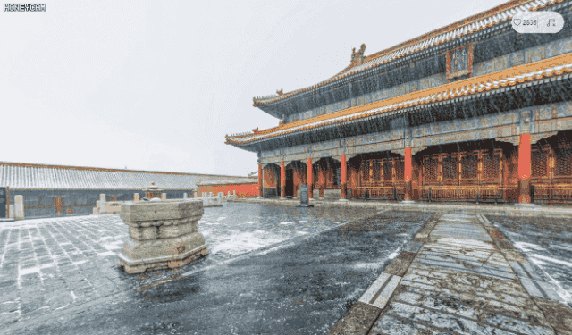 空无一人的360°故宫雪景啥感觉?又一波高清美图来了!