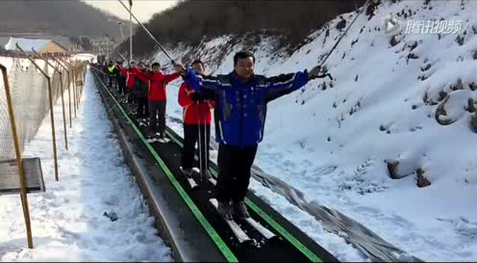 静之湖之旅-滑雪