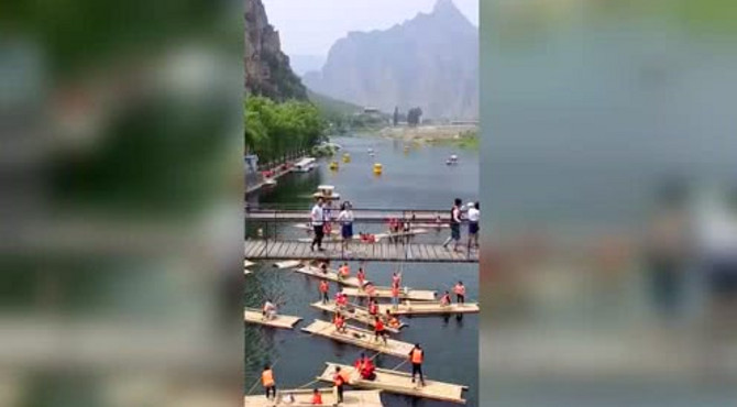 航拍看北京十渡孤山寨，风景不错可以去看看，你去过吗
