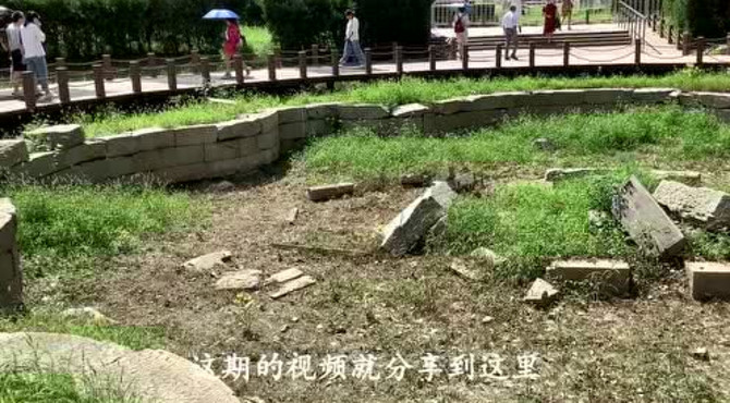 北京圆明园著名的景观西洋楼遗址，被毁前真壮观