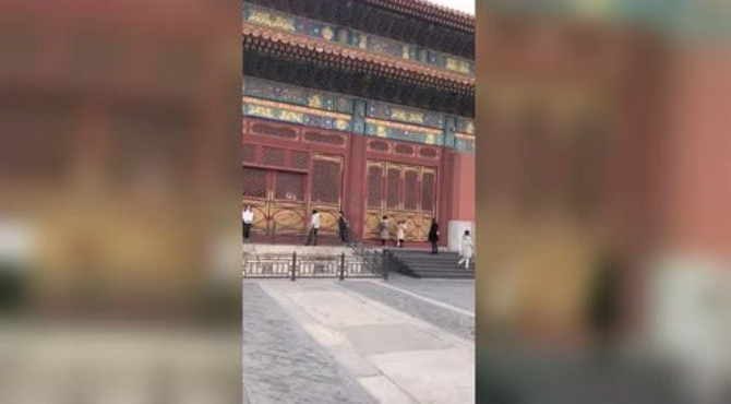 北京故宫博物馆的中和殿，这只是皇帝的休息室!