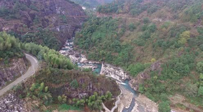 灵山大峡谷景区风景