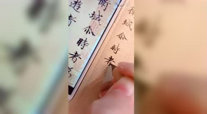 唐人小楷临写,尔时,师尊游舍卫城  一起练字,一起练字