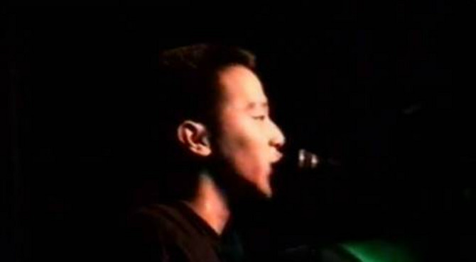 做梦乐队首次演出现场北京外交人员大酒店