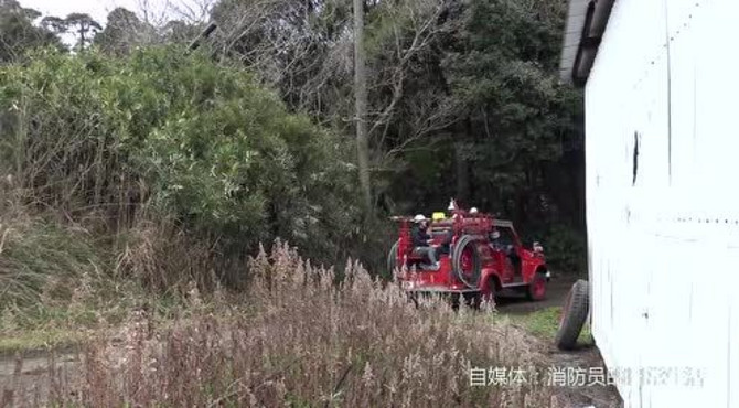 日本消防博物馆古董消防车动态展示