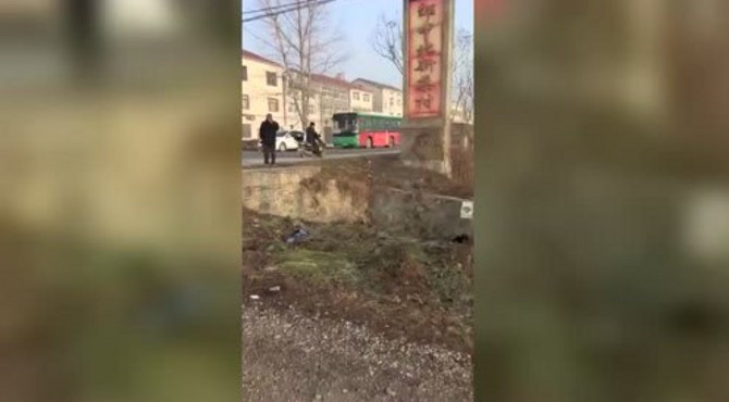 钟祥北新集车祸
