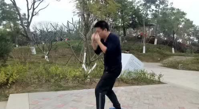 万丰公园自练（20190114，着衣版）