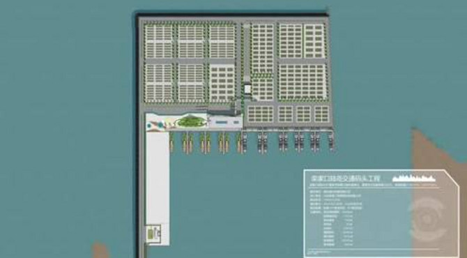 陆岛交通码头BIM设计应用