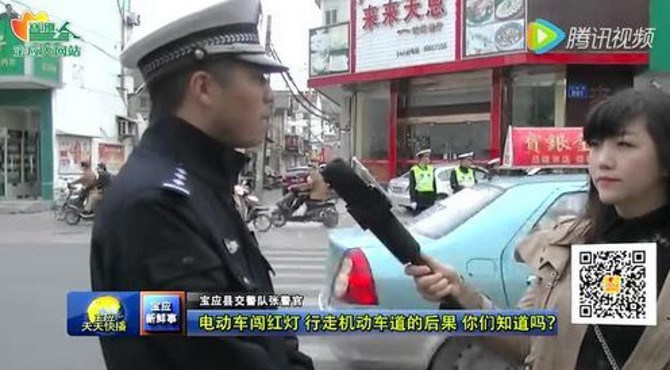 宝应县大力整治交通陋习