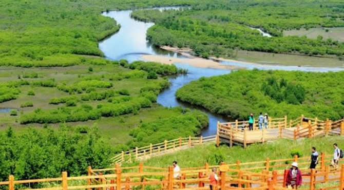 别样风景 呼伦贝尔 根河湿地公园