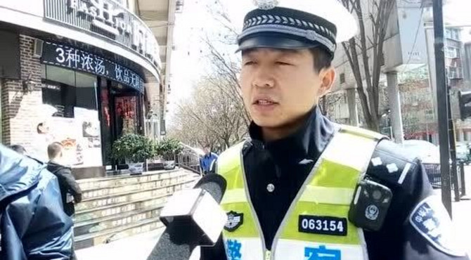 火神庙执勤交警说