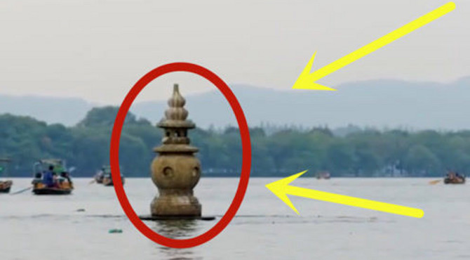 杭州西湖中间的三座石塔是什么？作用是什么，说出来你可别不信！