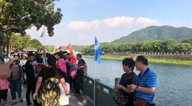 风水先生 张长江溪口蒋介石故居风水