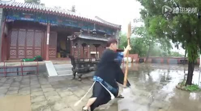 和平寺《千年後》之功夫街師徒雨中禪游紀錄片