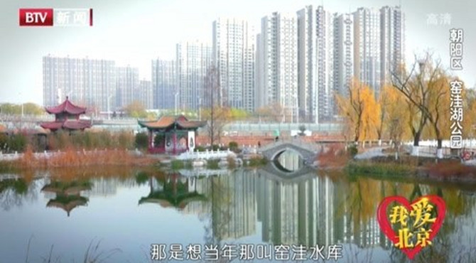 我爱北京 朝阳区窑洼湖公园