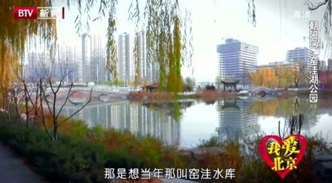 我爱北京 朝阳区窑洼湖公园