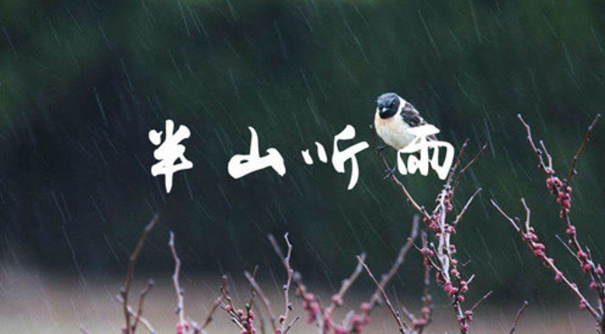 一世繁华，不如半山听雨