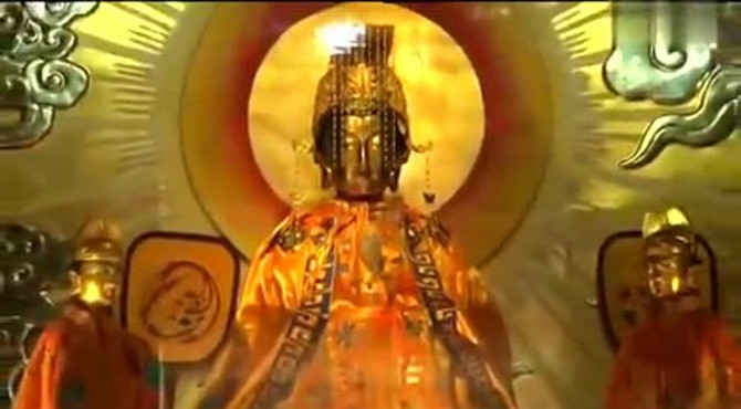 2014天心道泰山碧霞元君祠祈福开光仪式1