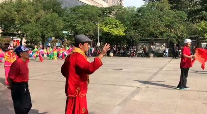 旧宫碧海公园万源路王府井秧歌大联欢1