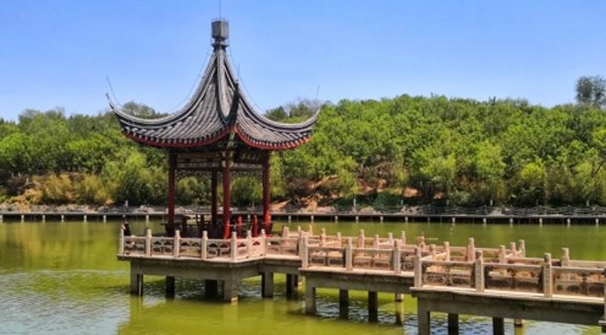 北宫森林公园，北京城区的小江南，风景如画