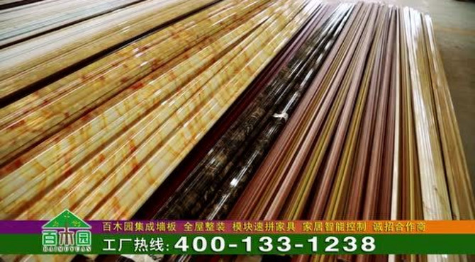 百木园集成墙饰视频