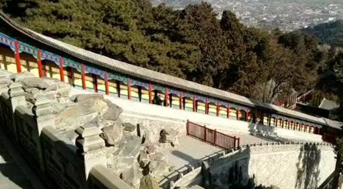 北京香山公园香山寺