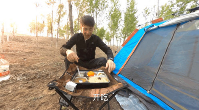北京近郊露营搭帐篷，分享我的户外露营装备，自动帐篷很实用