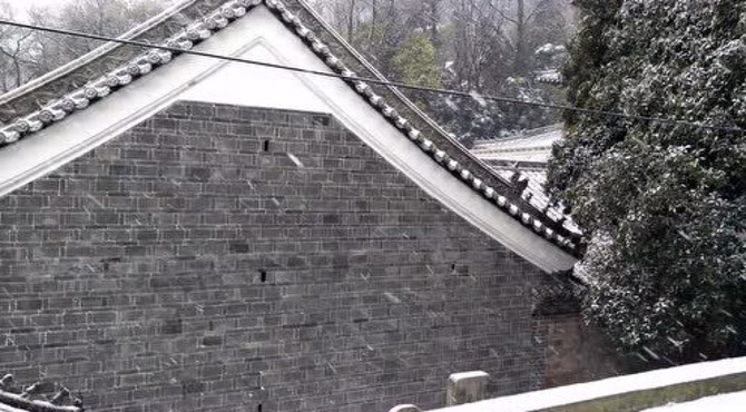 正月初六 承恩寺大雪