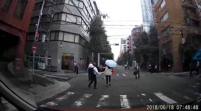 日本交通事故合集之大阪北部地震