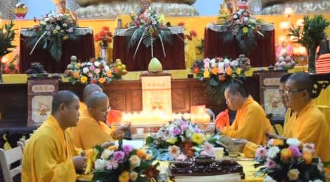 法兴寺瑜伽焰口施食法会花絮