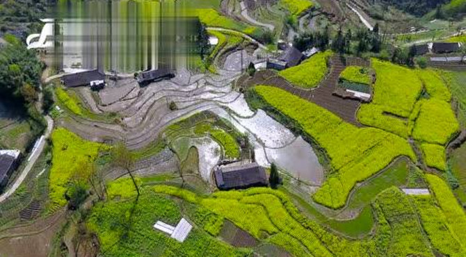 美丽的沙道沟风景
