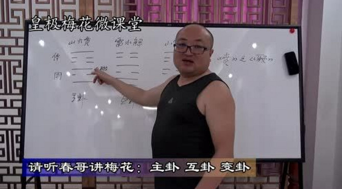 皇极梅花微课堂01：主卦+互卦+变卦