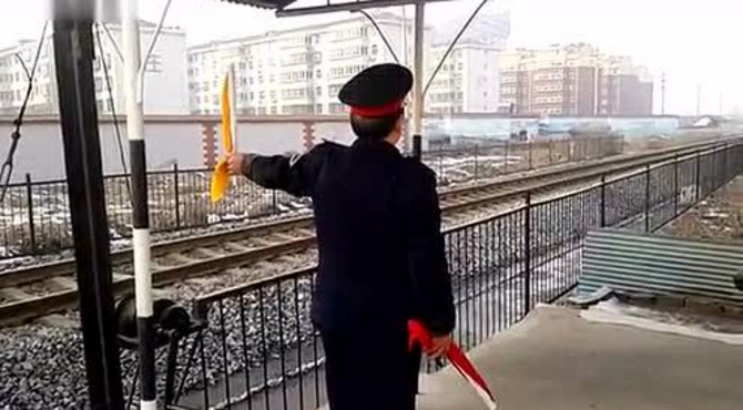 张博铁路的马庄道口拍火车头_高清