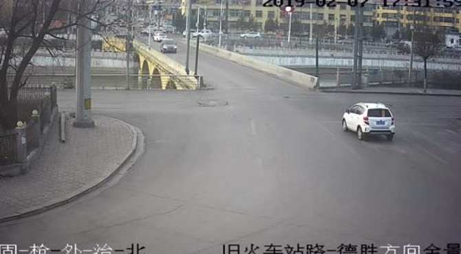 宁武交通事故旧火车站路
