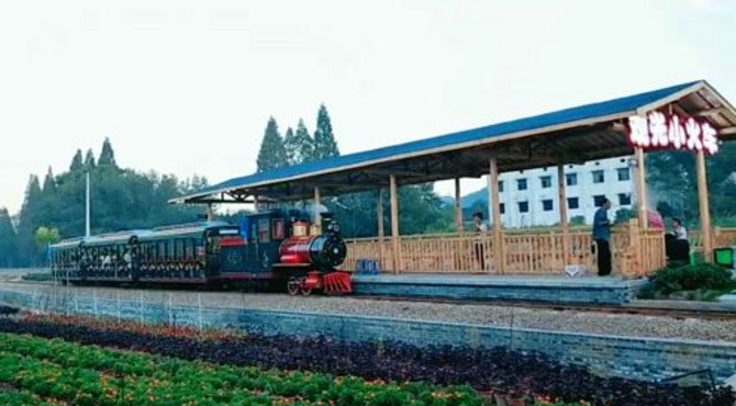 观光园景区小火车