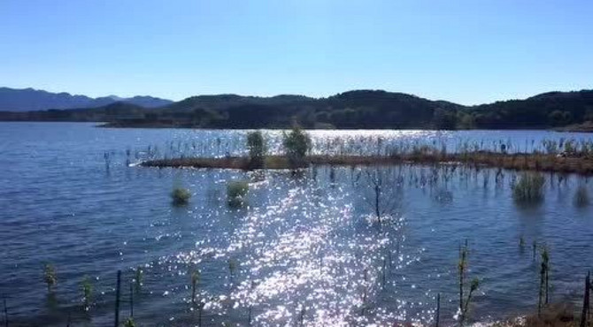 密云水库的风景
