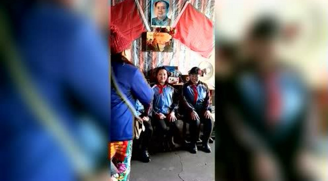 七洞傻子学文化