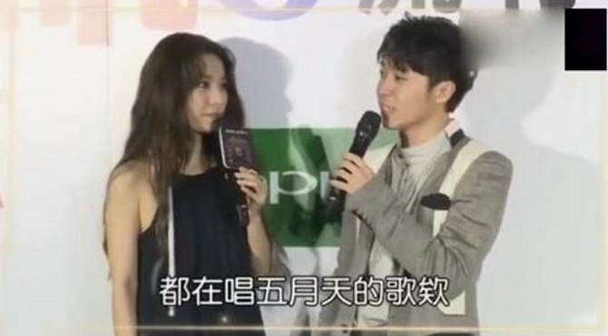 田馥甄青峰后台访问，青峰：“在冲动一点点我就……”哈哈！