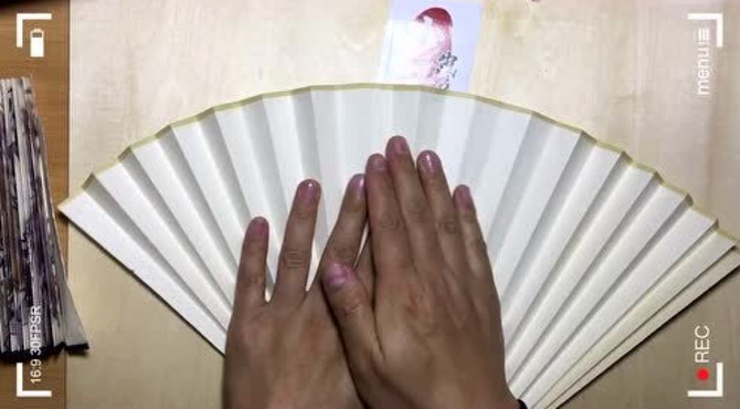 国画换扇面，看了就会了