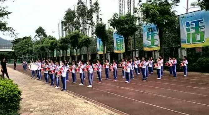 深圳市桃苑小学鼓号队培训