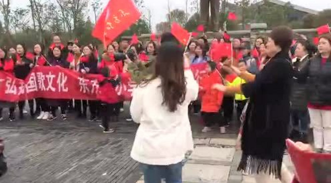 田汉故里，国歌飘扬