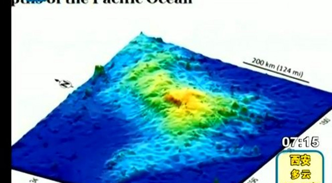 太平洋海底发现世界最大火山