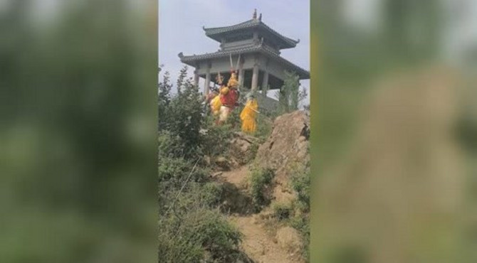 辽宁省锦州市黑山县，无梁殿镇西游记剧组
