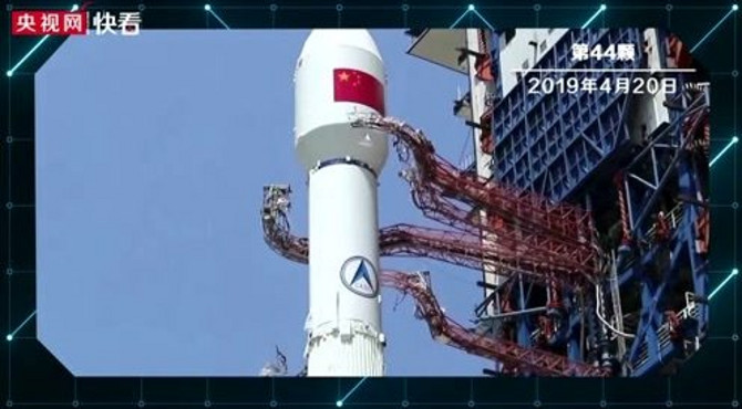 超燃！100秒见证“北斗问天”的中国速度