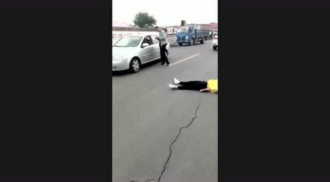 蔚县夏园交通事故视频