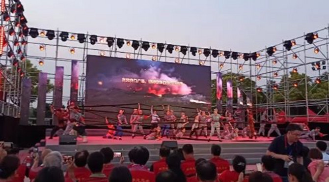 20190707纪念抗日战争胜利82周年开场演出～纪念碑