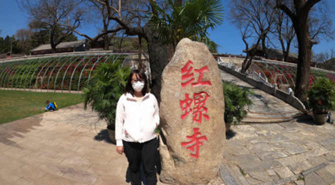 景区终于开放了，红螺寺一日游，景色还是那么美