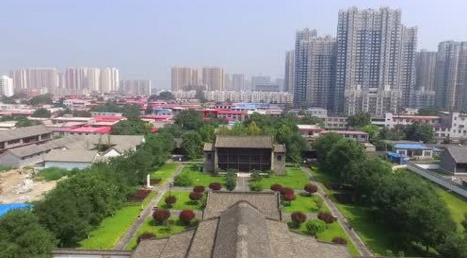 航拍定州——贡院